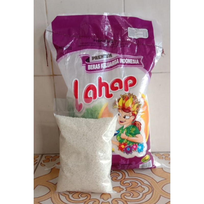 

Beras lahap kemasan 1 kg (repack)