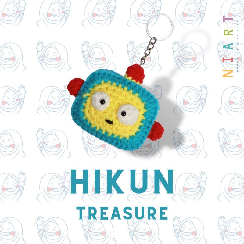 Hikun Treasure Keychain (niart.craft)