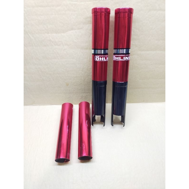 Cover shock variasi depan atas bawah Vixion old / lama