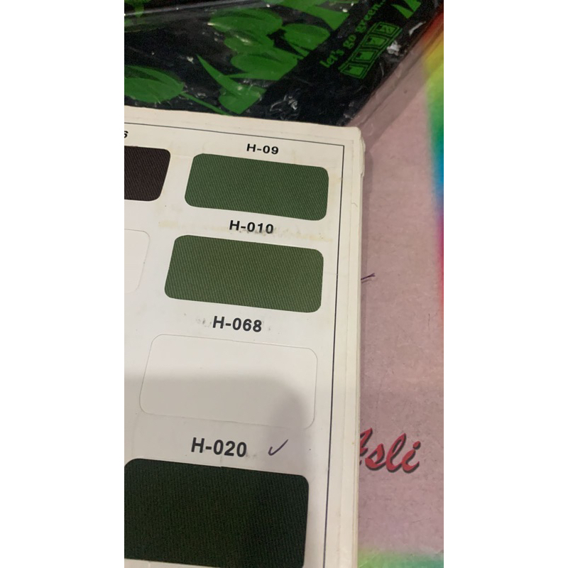 (1 ROLL) KAIN NAGATA DRILL KODE H-09