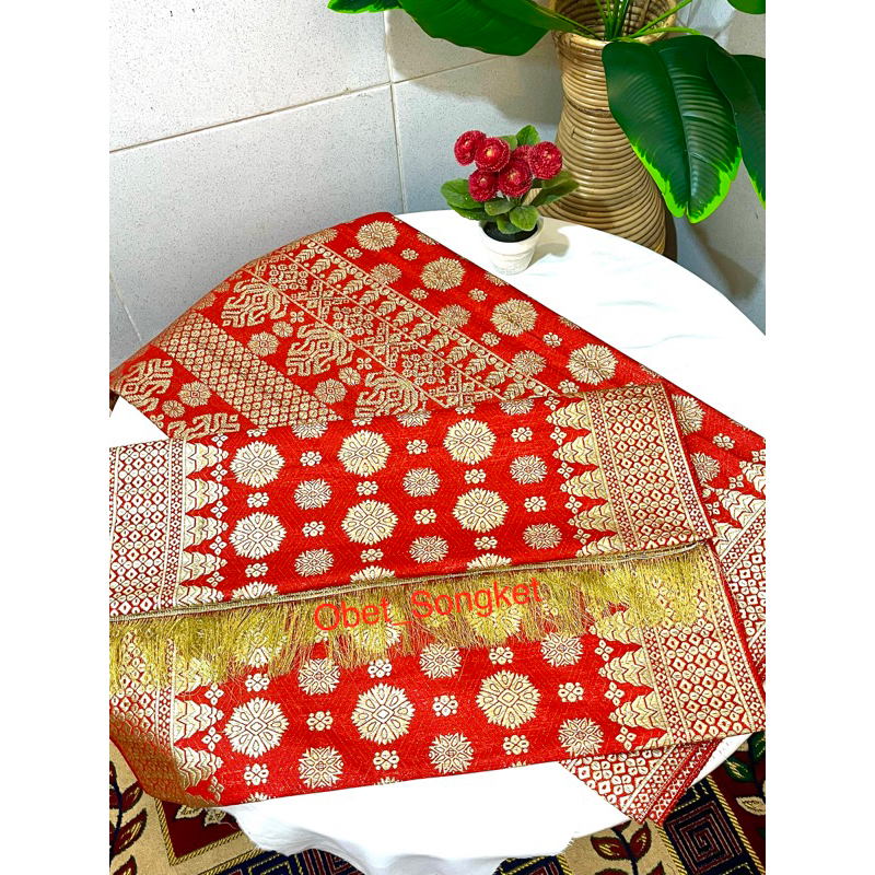 Songket  Palembang Cantik Manis   / Songket Mesin ATBM