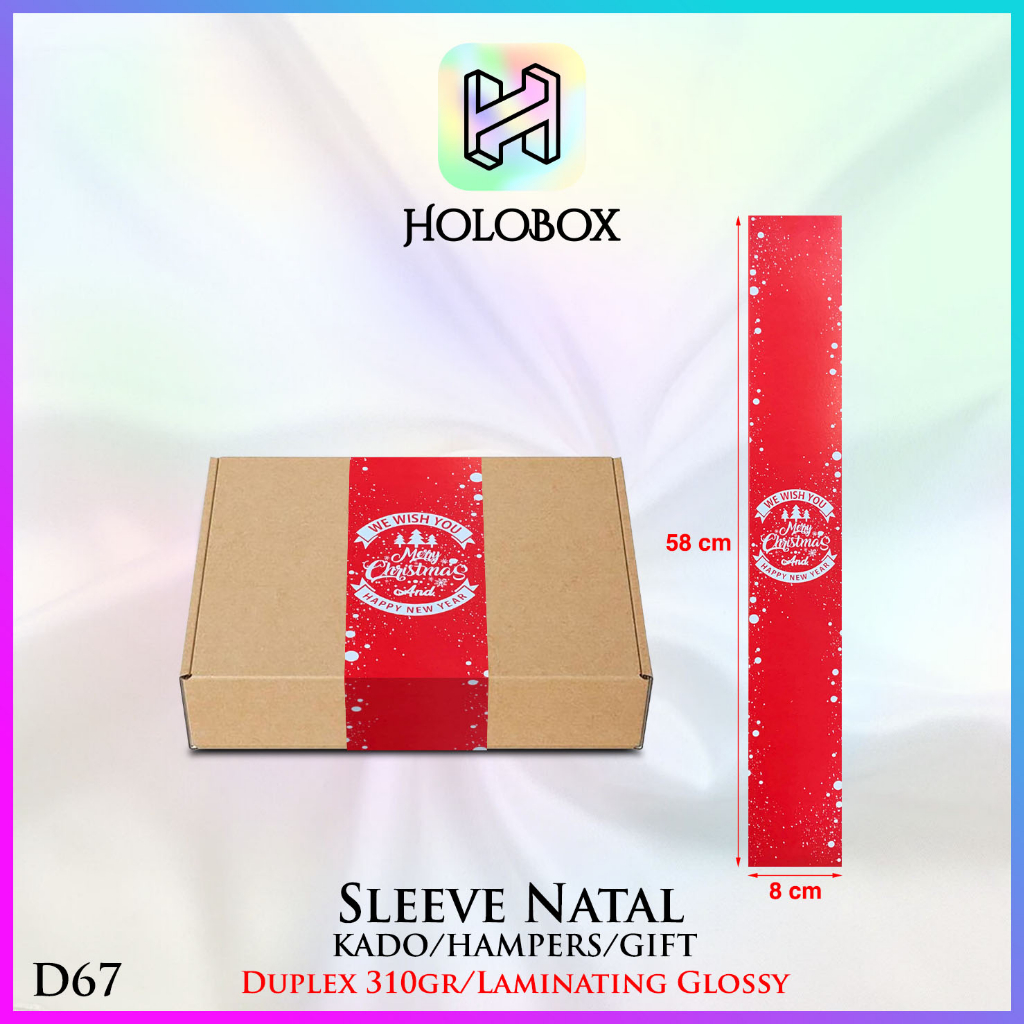 

Sleeve Special Merry Christmas - PaperBelt Natal Dekorasi Natal - D67