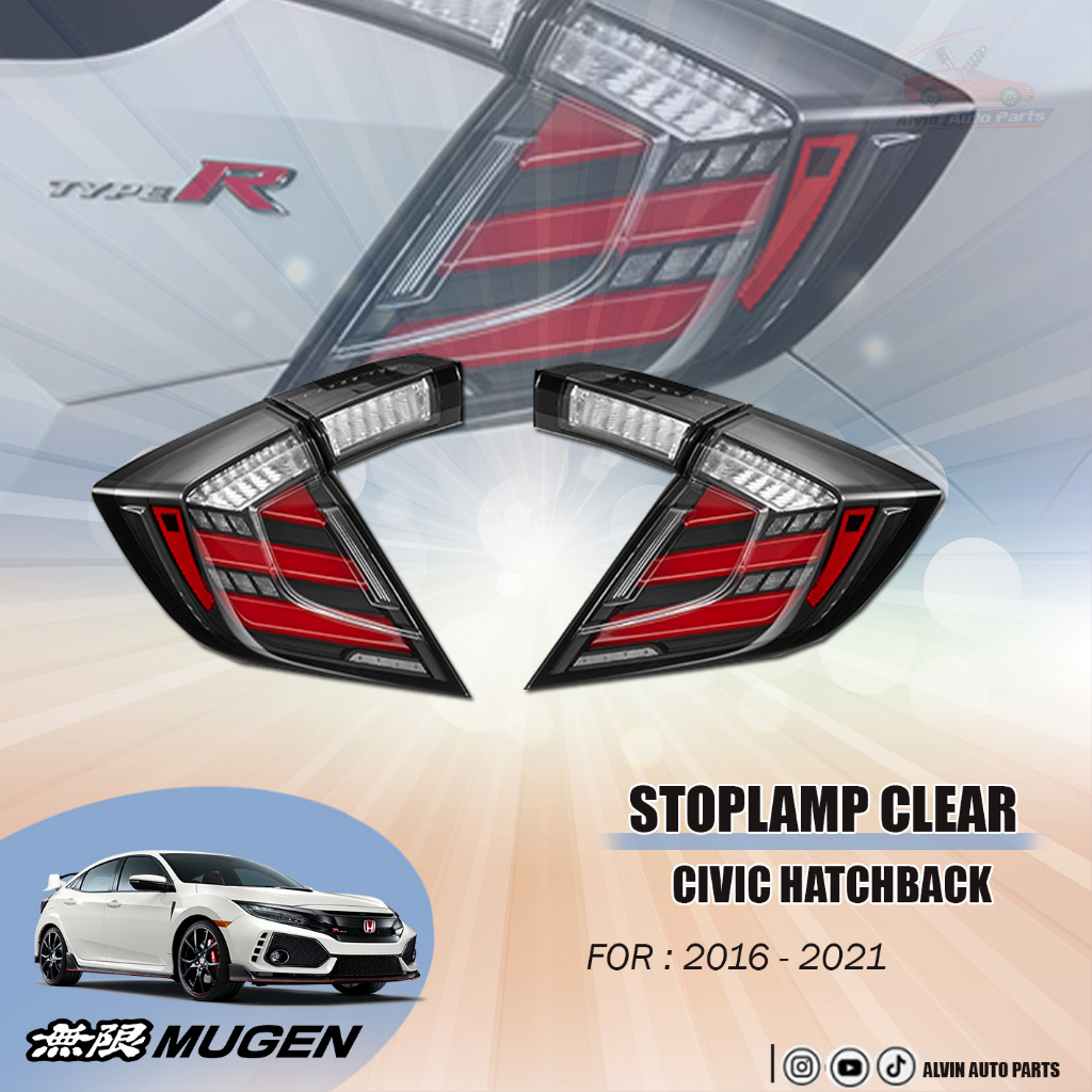STOPLAMP CIVIC HATCHBACK FK8 MUGEN STYLE
