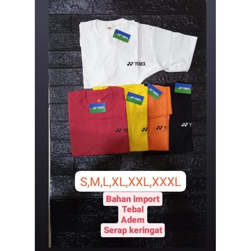 baju kaos olahraga ukuran XXL ✓ MW