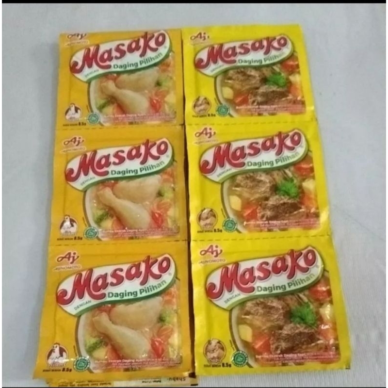 

Masako Ayam atau Sapi Bumbu Masak Rencengan