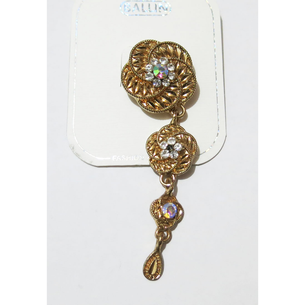 Sale - Ballin Bros Wanita / Bros Panjang / Bros Dagu Ellya Brooch