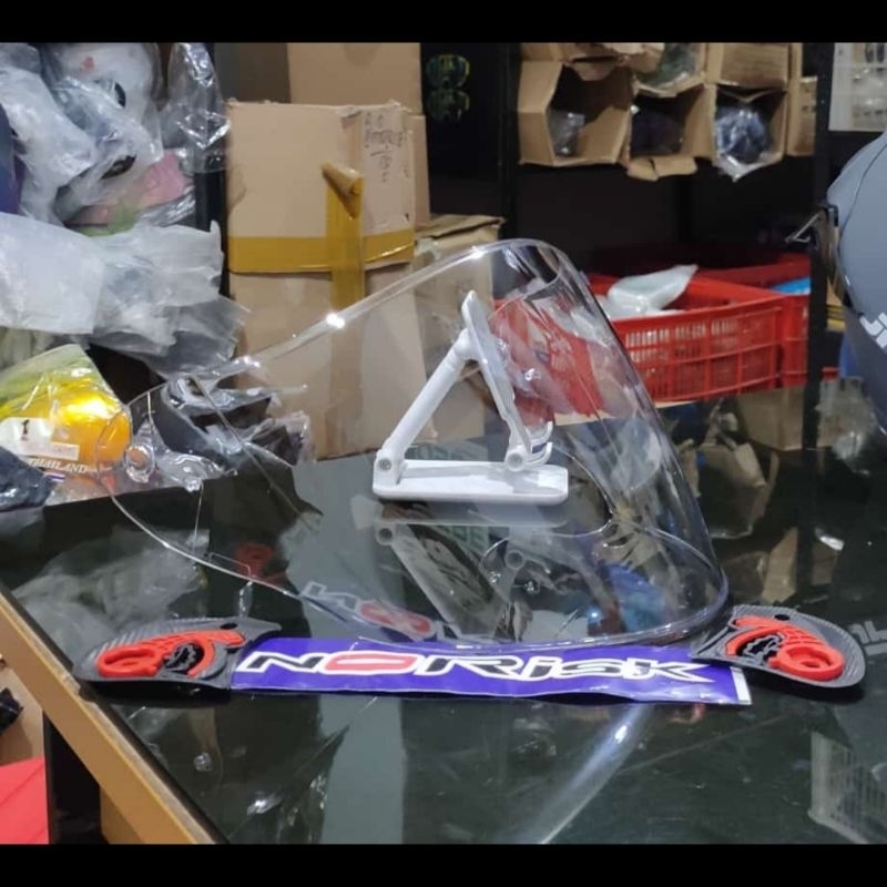 Flat visor KYT Kyoto iridium + ink dynamix iridium blue iridium red iridium gold iridium silver