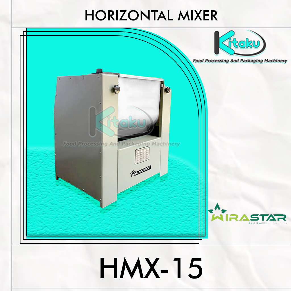 HORIZONTAL MIXER 15KG COVER  HMX-15 Wirastar