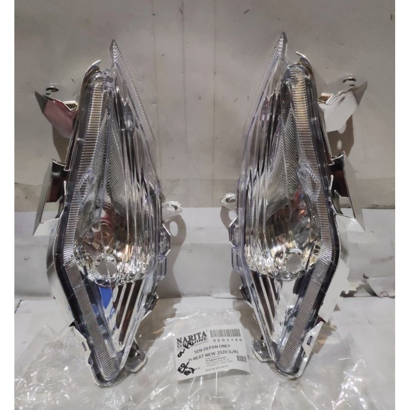 Lampu Sein Reting depan mika sein Set Honda Beat 2020 Beat New Led Kode K1A NARITA WIN