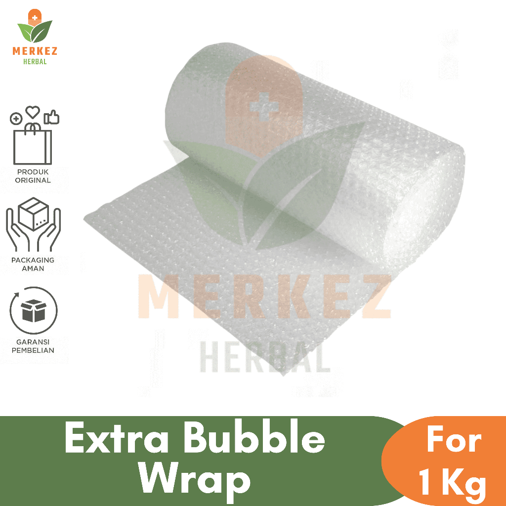 

Extra Bubble Wrap Tambahan Packing + Garansi Produk