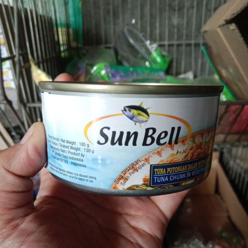 

SUN BELL TUNA KALENG KEMASAN 185gr