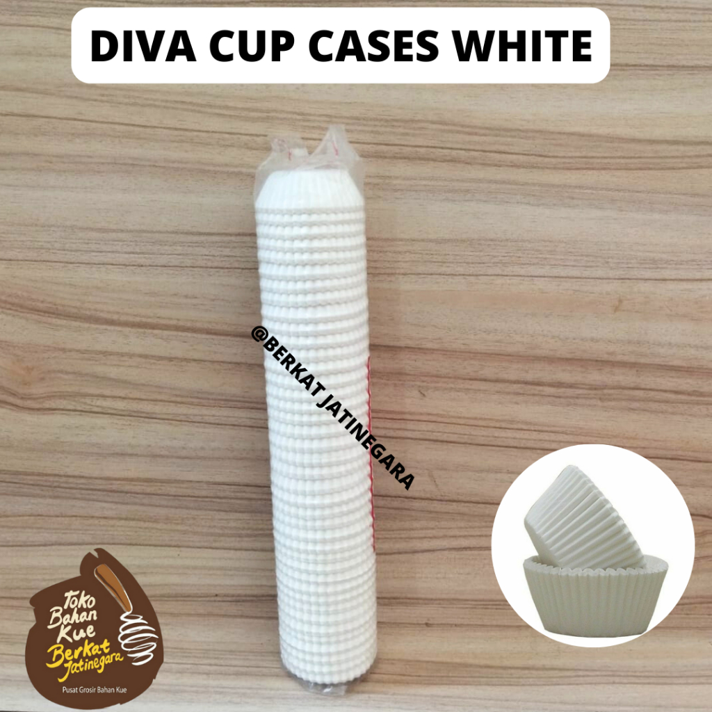 DIVA CUP CASES WHITE DIA 6,0/3,0CM