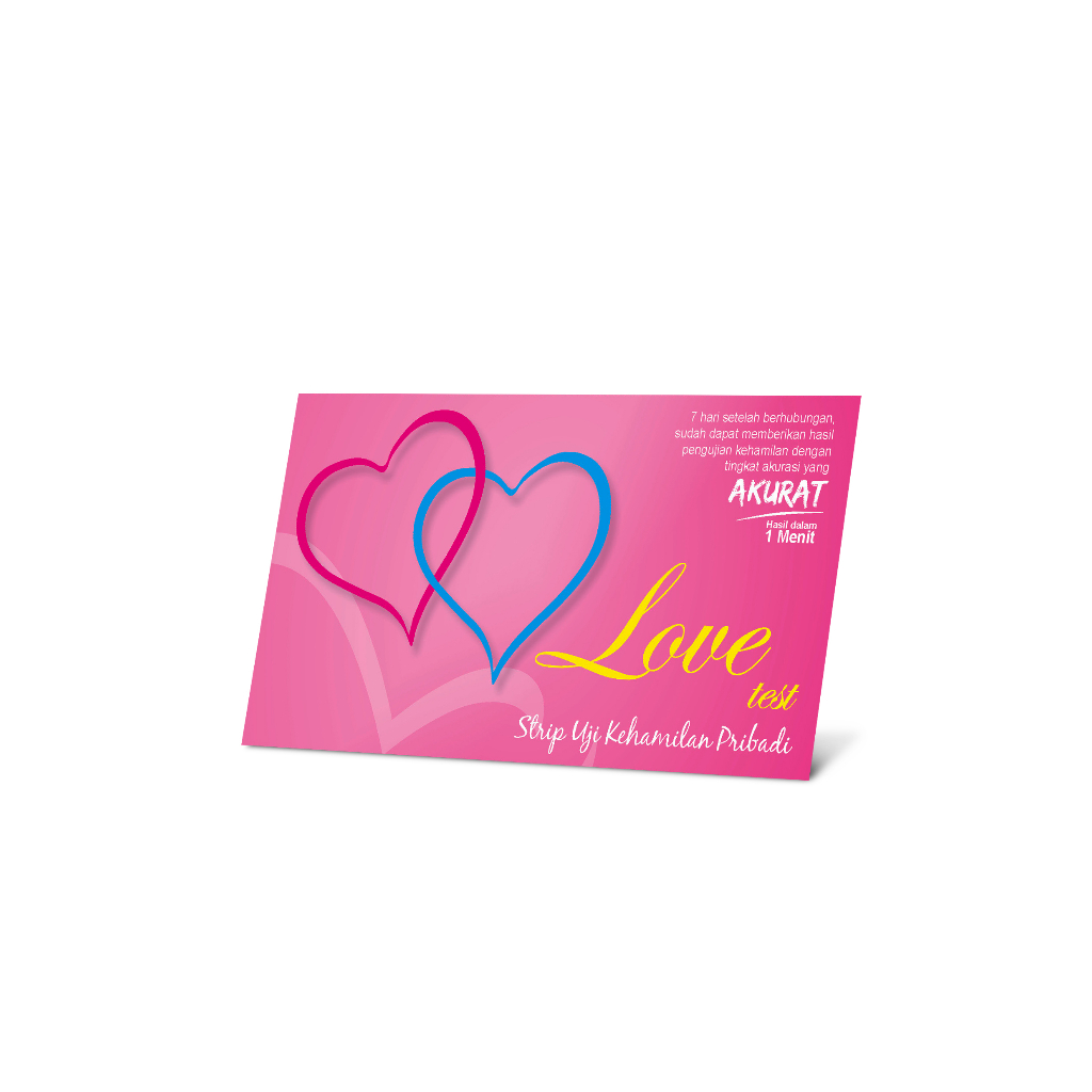 LOVE TEST | TEST PACK PREGNANCY TES KEHAMILAN