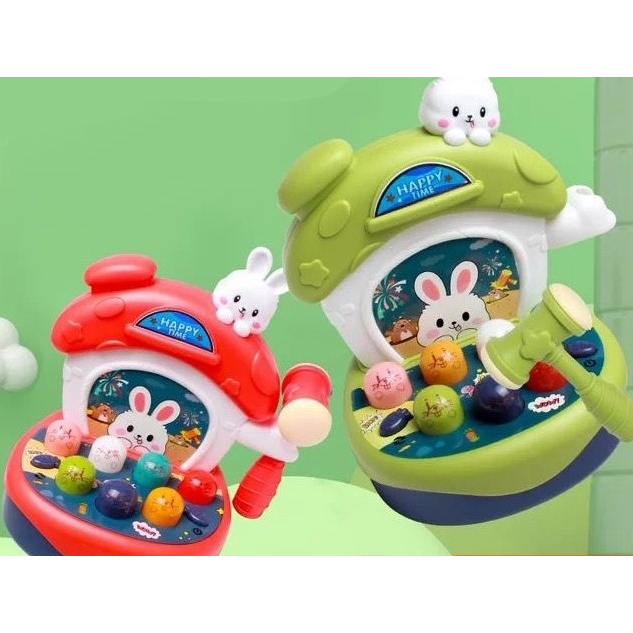 Mainan Pukul Tikus HAPPY HAMSTER / Mainan Musik Anak Balita / Mainan Pukul Tikus / Mainan Pukul Hams