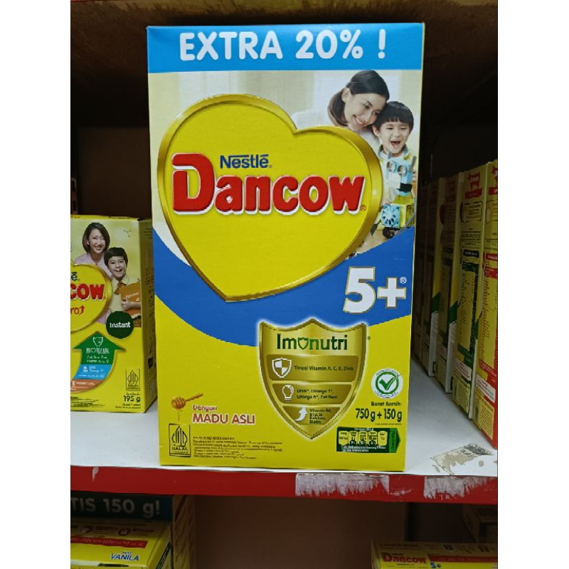 

Susu Dancow 5+ madu asli #750g+150g