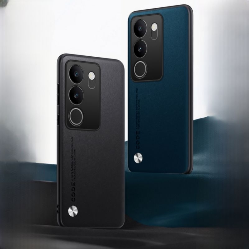 Casing Vivo V29 V 29 5G V29E Hard Soft Case Business Leather Slim Back Cover