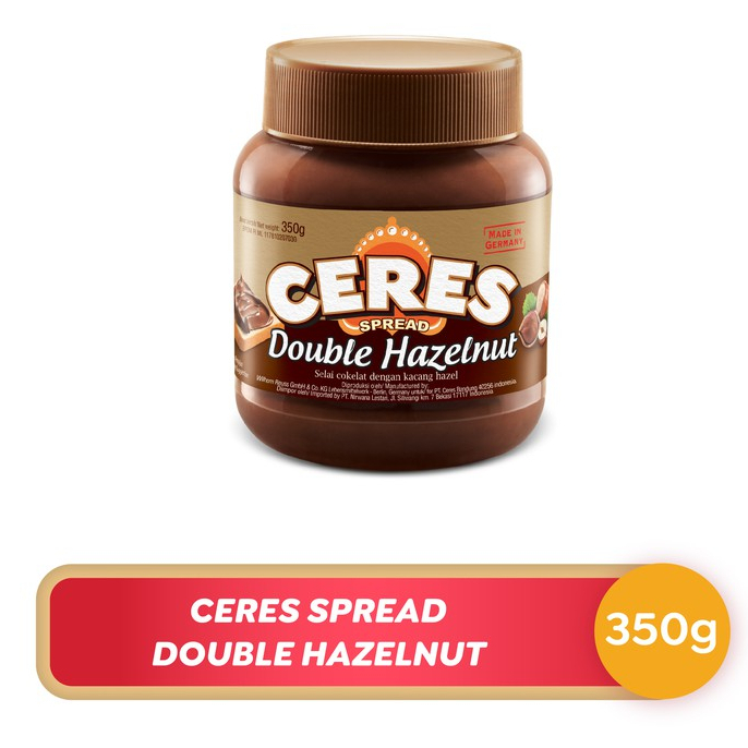Ceres Spread Double Hazelnut Spread 350 g