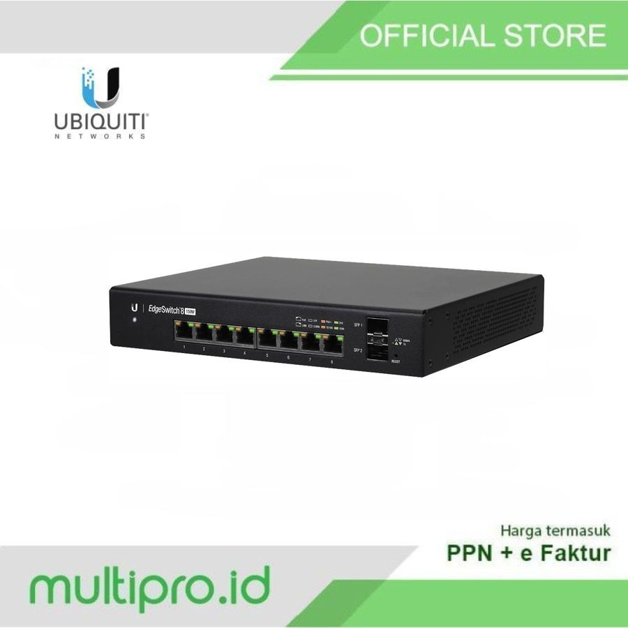 UBIQUITI ES-8-150W EdgeSwitch 8 PoE