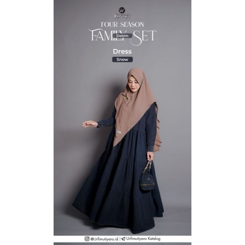 FOUR SEASON FAMSET DENIM BY URFIMUTIYARO