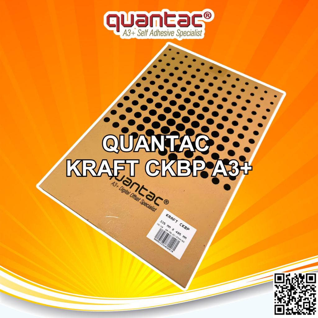 

Quantac Kraft CKBP Stiker Paper A3+ Sticker label Coklat Vintage Digital Print - INSTAN