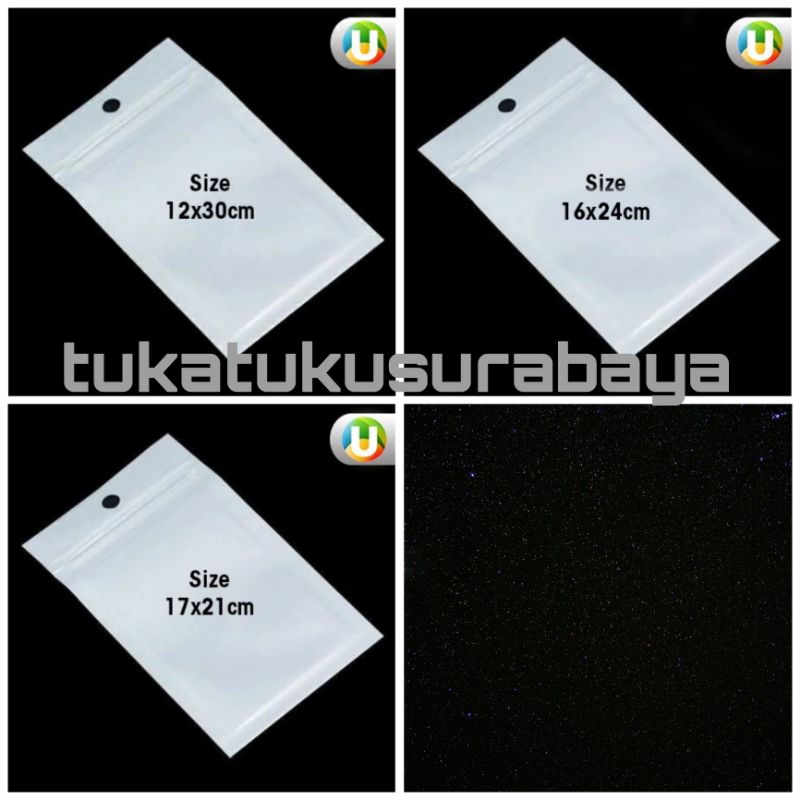 

Plastik Ziplock Transparan Storage Bag Aksesoris gantungan kunci casing handphone dll Berbagai Ukuran Murah7