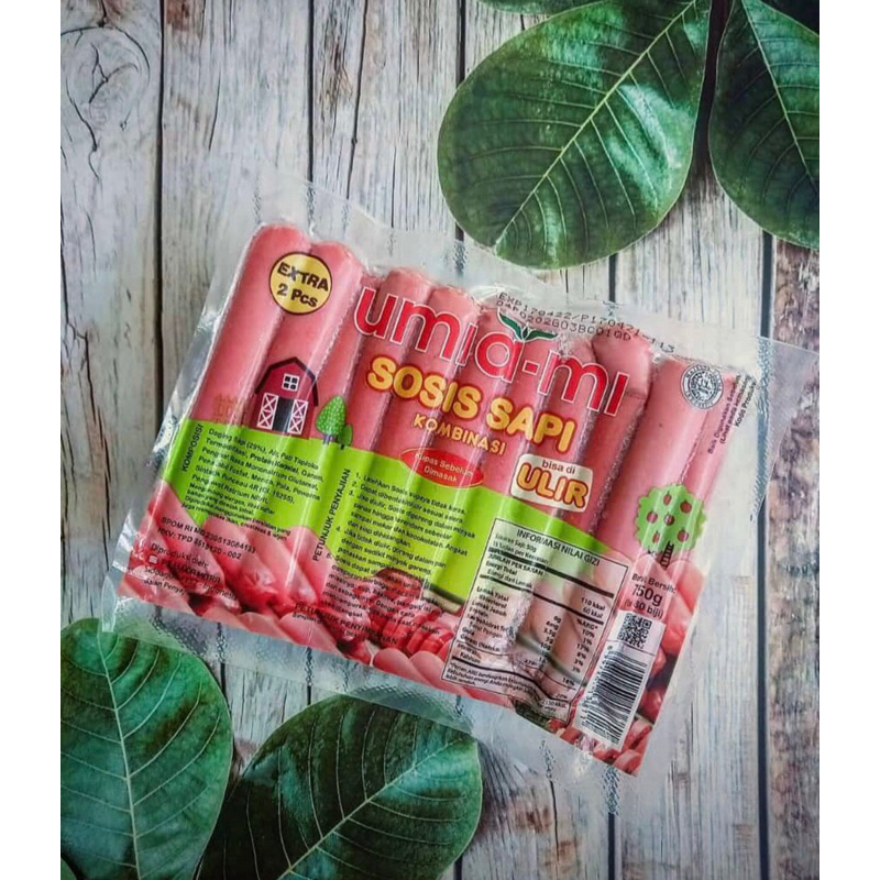 

Umiami Sosis Sapi 500gr