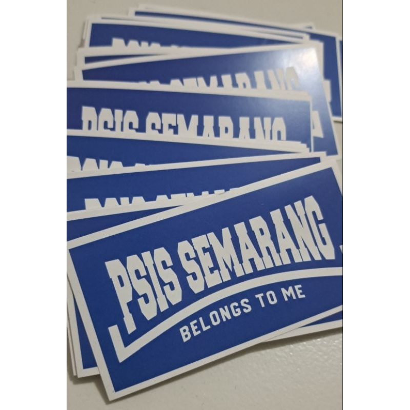 

STIKER PSIS SEMARANG BELONGS TO ME ANTI AIR A3 -+ 20 STIKER