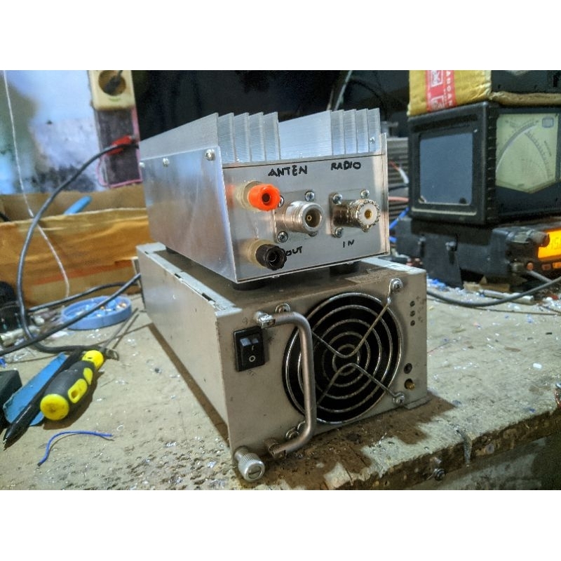 boster vhf 500watt dan psu