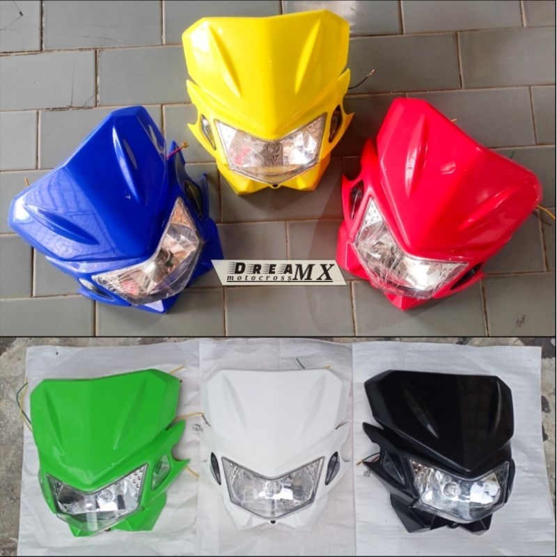 Lampu depan klx 150 s l Dtracker lama Headlamp lampu batok Dtracker old klx 150
