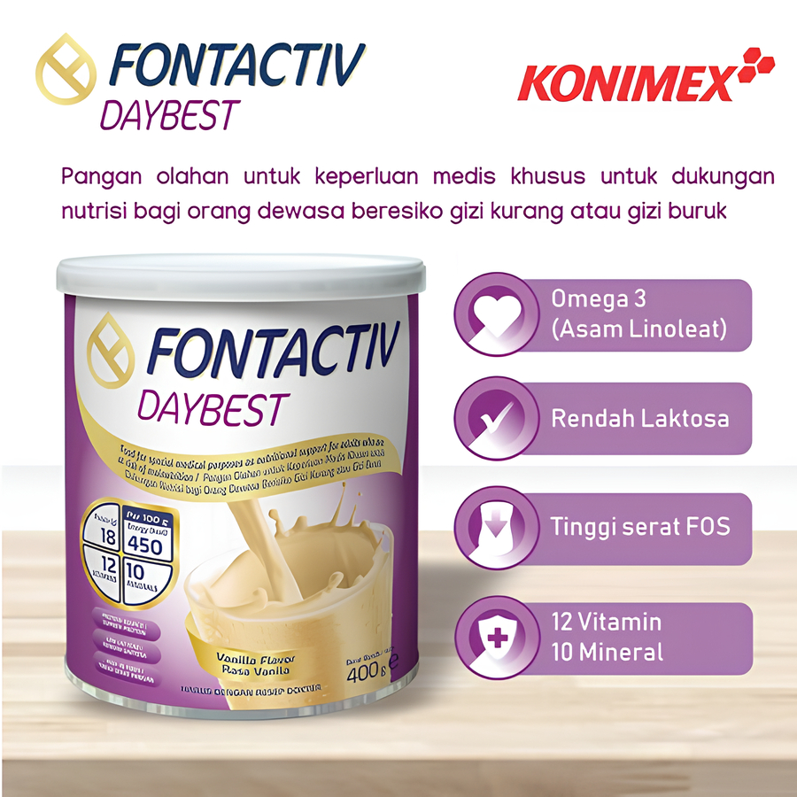 FontActiv DAYBEST 400gr | Aman Untuk Penderita DM
