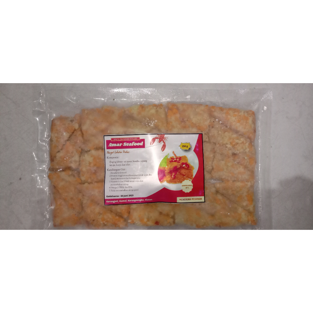 

NUGGET LOBSTER DAUN KELOR 250 GRAM