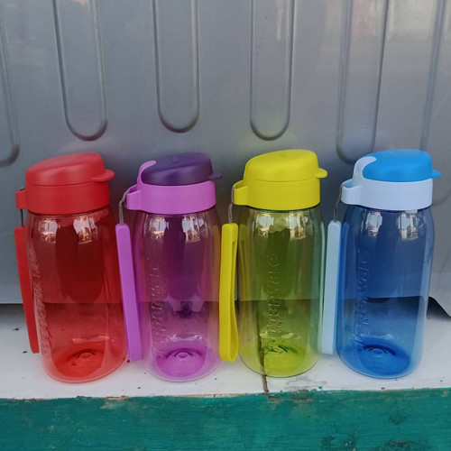 h2go 500 ml tupperware botol kristal 550 ml
