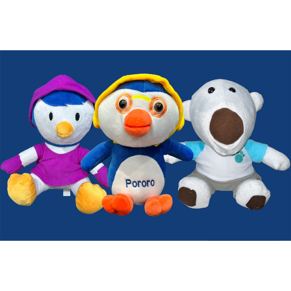 Pororo Petty Pobby Boneka keluarga Pororo