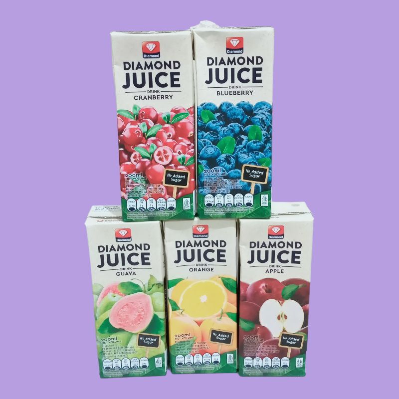 

Diamond Juice Drink Semua Rasa 200ml