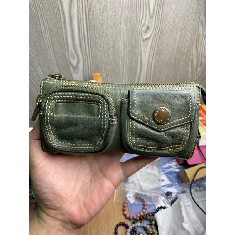 dompet marc jacobs leather authentic