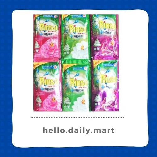 rinso cair 500 18 Ml rinso cair 500 an HARGA PER RENTENG ISI 12 SACHET