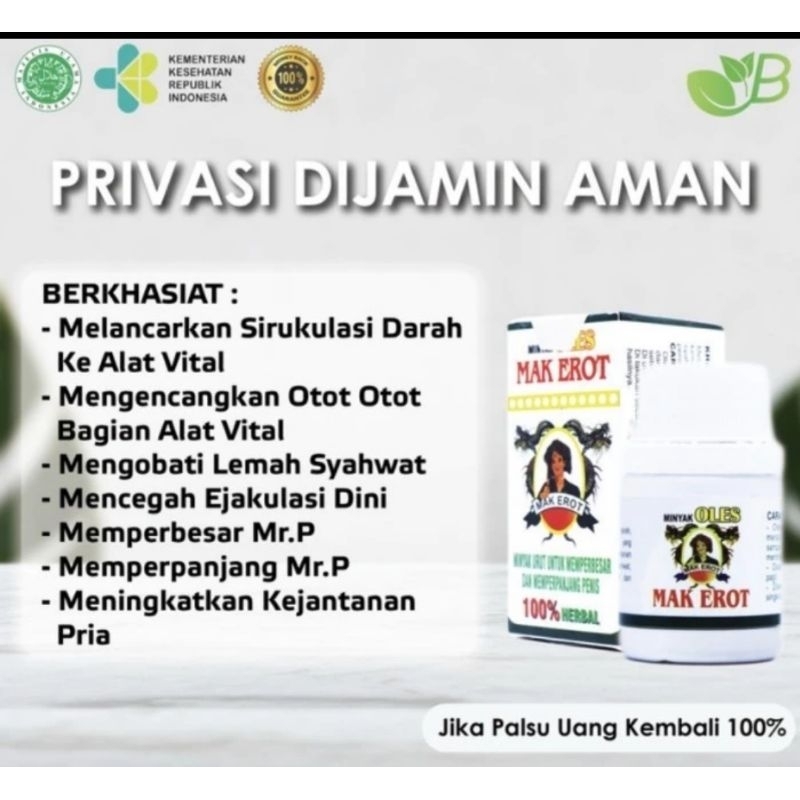 Mak Erot ASLI ORIGNAL 100%