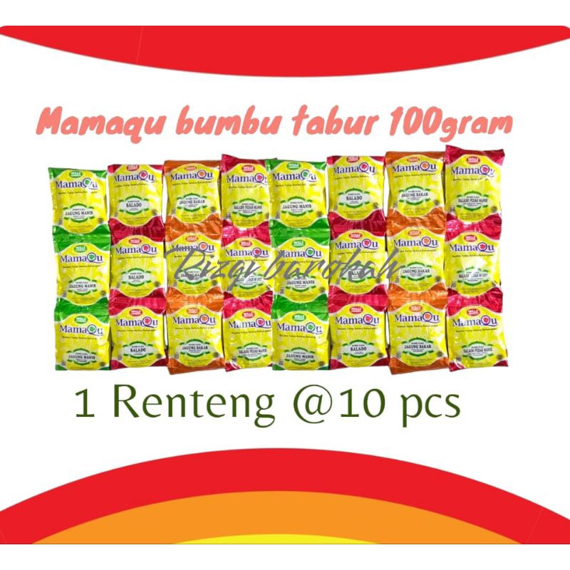 

mamaqu bumbu tabur, 1 renteng 10pcs 100gram