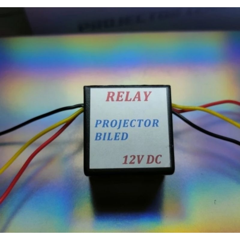 Relay Projie Projector BiLed Lampu Sorot Tembak Relay Set Motor Mobil