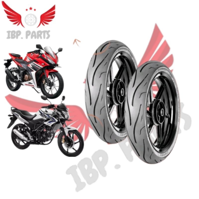 1 SET BAN MOGE ZENEOS UKURAN 110/70-130/70 RING 17 TUBELES