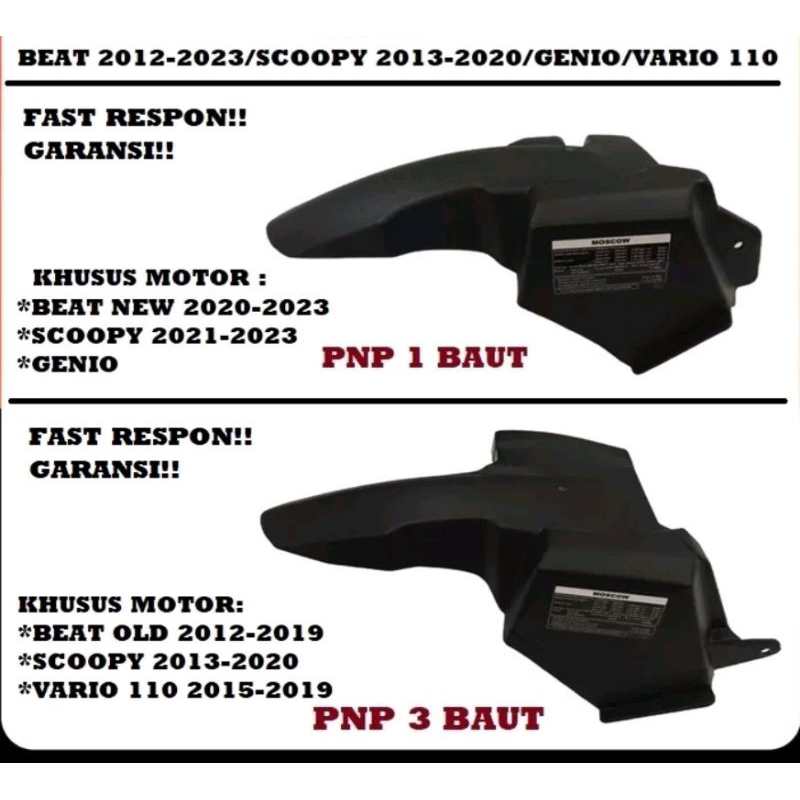 Hugger beat scoopy vario genio deluxe