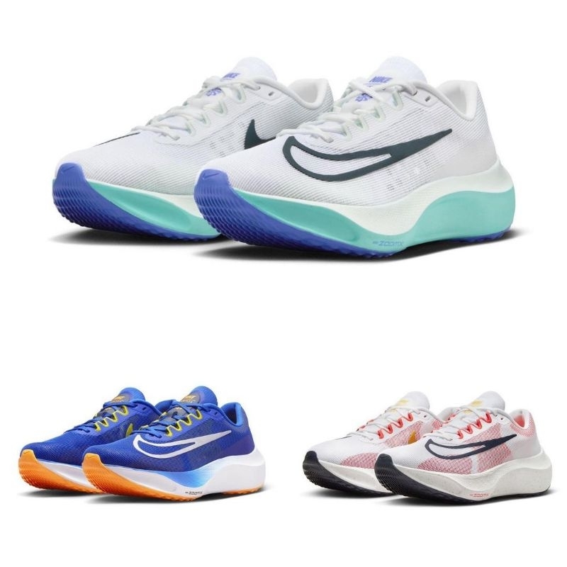 SEPATU RUNNING NIKE ZOOM FLY 5 BLUE