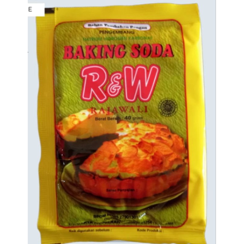 

baking soda RAJAWALI Sachet 40 gram