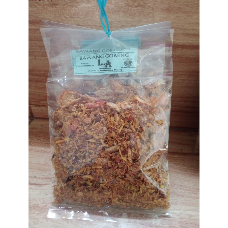 

bawang goreng Sumenep LA biru 70gr
