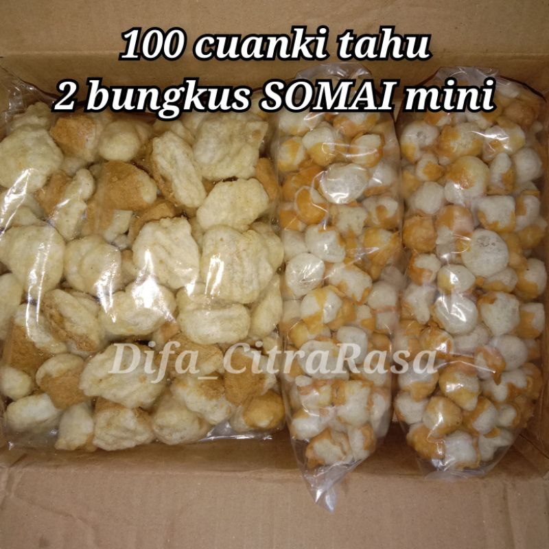 

PAKET BUNDLING,CUNAKI TAHU & SOMAI MINI