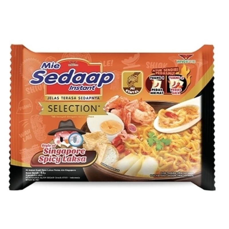 

MIE SEDAP LAKSA SINGAPORE ISI 5