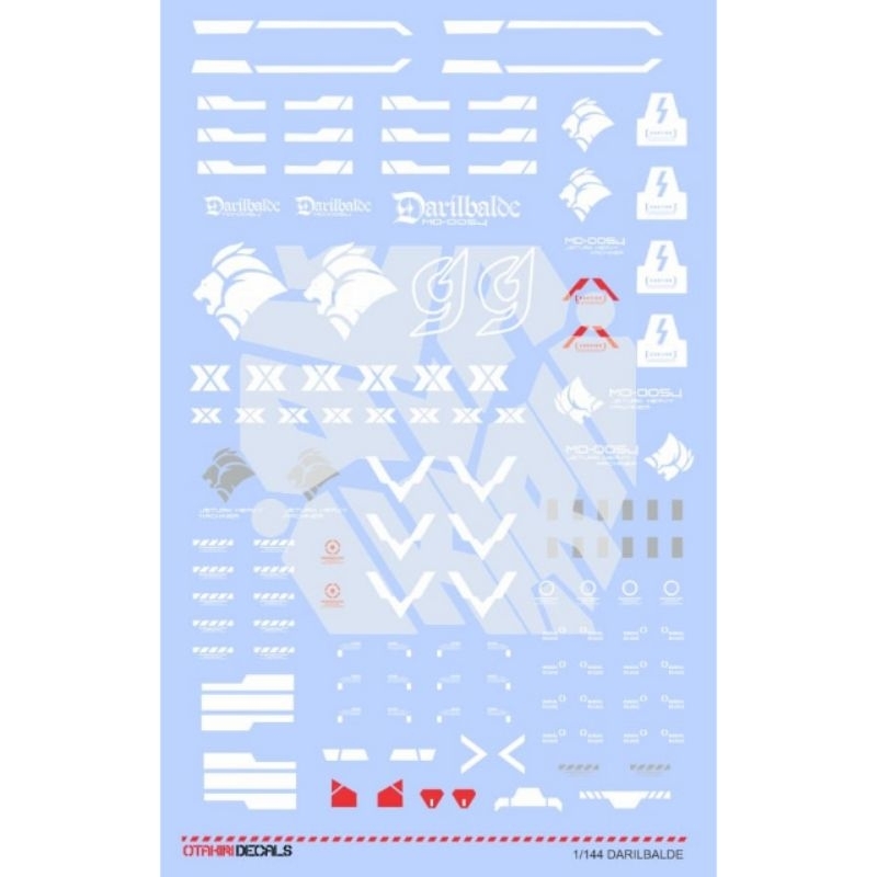 DARILBALDE DECAL PRE CUT