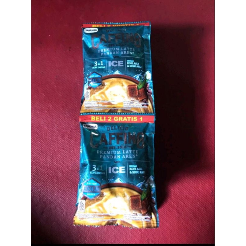 

CAFFINO PREMIUM LATTE PANDAN AREN 1RENCENG ISI 10PCS