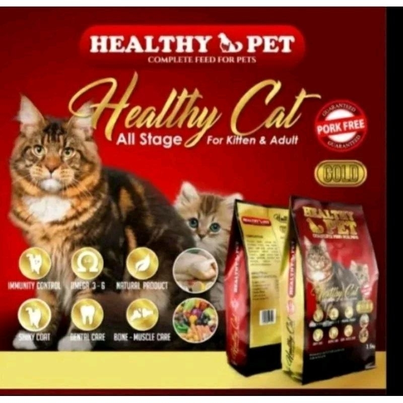 healthy cat gold 1,2kg