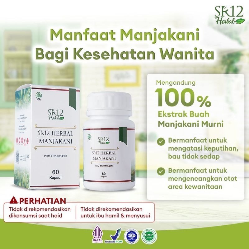 MANJAKANI SR12/BUTIR/KAPSUL/ORI/HERBAL